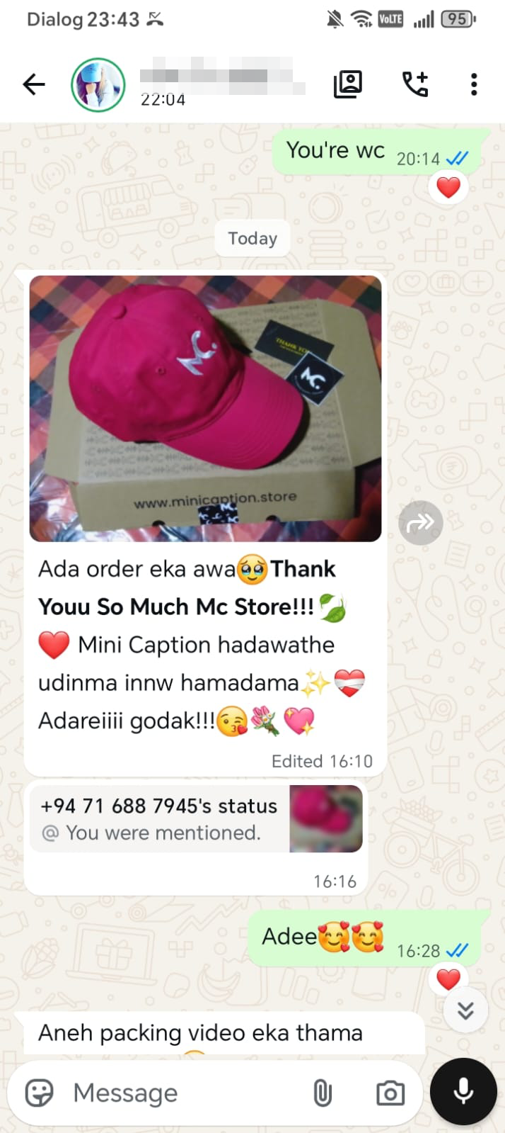 MC Signature Cap