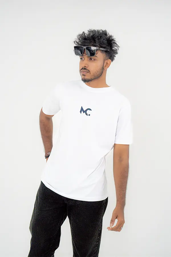 MC MINIMAL TEE-WHITE