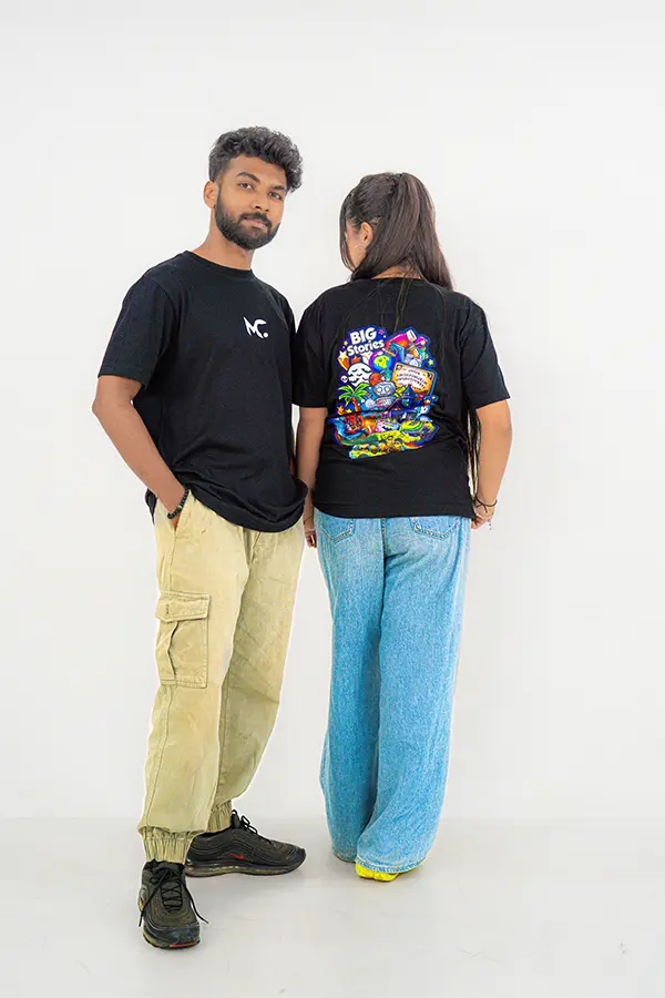 4 MC ORIGINAL TEE-BLACK