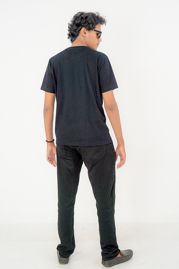 MC MINIMAL TEE-BLACK