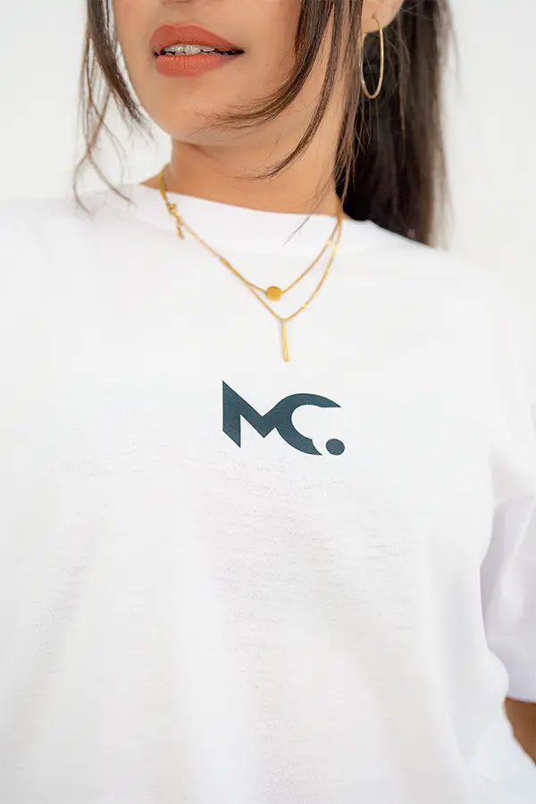 MC MINIMAL TEE-WHITE