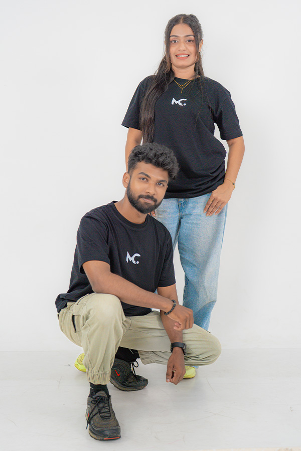 MC MINIMAL TEE-BLACK